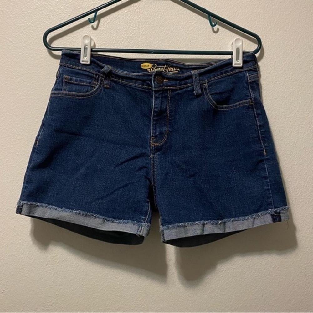 Old Navy Women’s Shorts Size 6 Regular Blue Jean The‎ Sweetheart